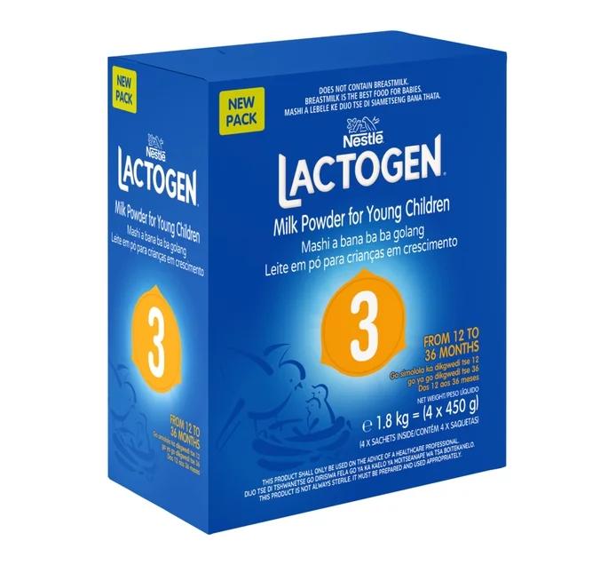 Nestle Lactogen Milk Powder for Young Children 1.8kg - Stage 1, 2, 3