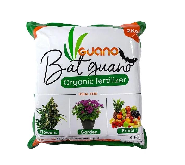 Bat Guano Organic Fertilizer Fertilizer (2 kg, Granules)