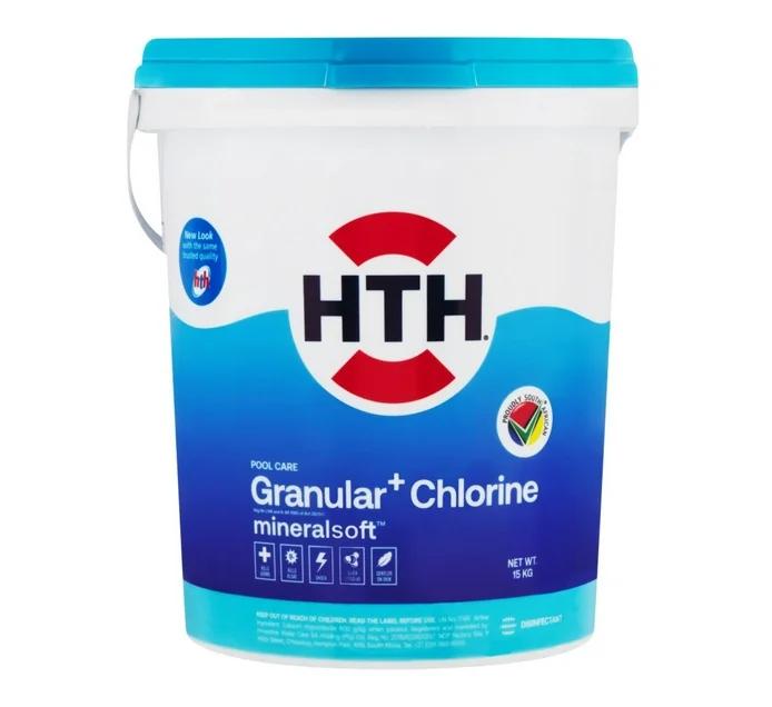 Hth 15 kg Granular+ Mineralsoft Pool Chlorine