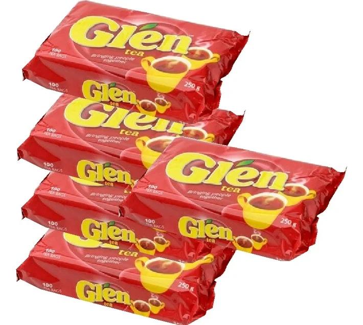 Glen tea Black Tea 100 Tea Bags Tea Pack (5 x 250 g)
