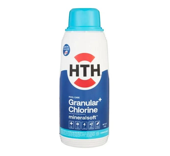 Hth 4 kg Granular+ Mineralsoft Pool Chlorine