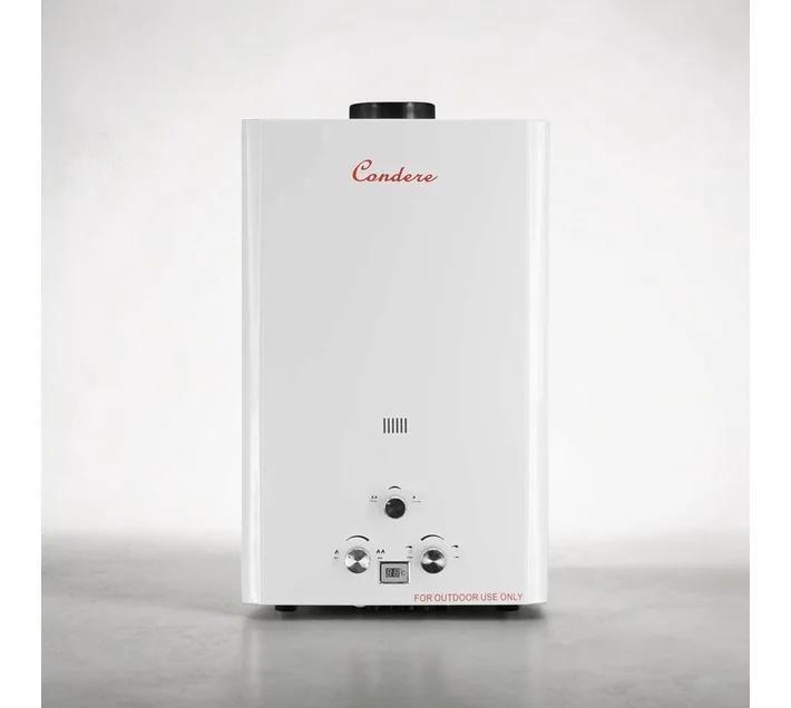 Condere - 16 l Gas Water Geyser (White)