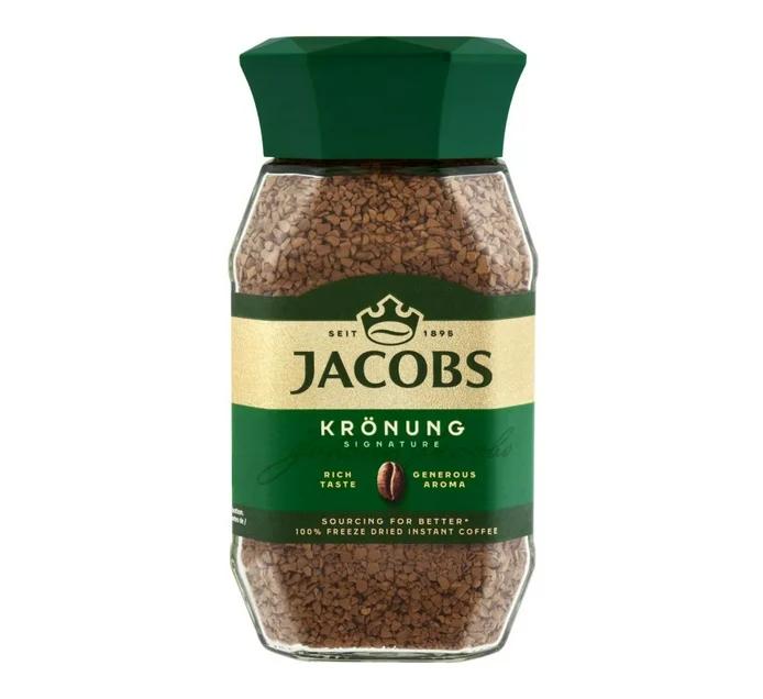 Jacobs Kronung Freeze Dried Instant Coffee 200g
